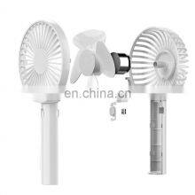 2020 3 Modes Portable Battery Powered Cooling Desktop Mini Handheld Fan