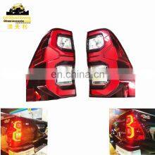 High Quality Head Light Tail Lamp Body Kits Conversion Car Bumper for Hilux Revo 2016-2019 Upgrade To HILUX REVO 2021 thumbnail-5