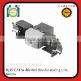 RJ45 CAT6A 8p8c STP Shielded Tooless Keystone Jack