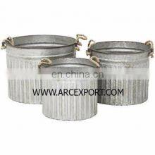 Galvanized Planter