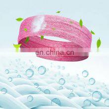 Fitness Quality Silicon High Elastic OEM Athletic Woman Yoga Run Man Logo Custom Headband Sport thumbnail-4