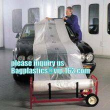 AUTO PAINT MASKING FILM, 16'X350' 10MIC, Paper Similar Masking Film, Multi-functional Plastic Film, Tire Cover, Masking