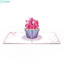 Love Cupcake 3D Folding Card Best Price Perfect Gift Card for Kids on Valentine’s Day thumbnail-2
