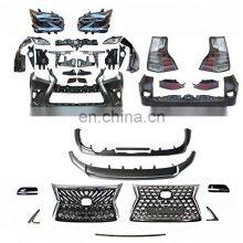 Body parts body kits 2010-2019 GX460 modified 2020 front bumper  grille upgrade front rear bumper body kits For Lexus