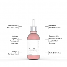 Private Label Best Natural Serum Skin Care Whitening Facial Serum Vitamin C With Hyaluronic Acid thumbnail-2