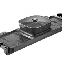 Multifunctional Rinsing and Roasting Integrated Pot Hot Pot Smokeless and Non Stick Grill Plate Barbecue Machine(Wechat:13510231336)