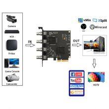 4 SDI Input 1080P 60FPS 4 Channel PCIe Video Capture Card thumbnail-3