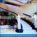 Popular Beautiful Pure White Artificial Stone Hall Stair thumbnail-1
