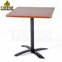 Adjustable Aluminum Folding Table Metal Coffee Dining Table for Restaurants thumbnail-4