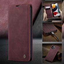 Wholesale Leather IPhone Magnetic Card Case - for IPhone 12 With Magnetic Card Holder, Durable & Stylish