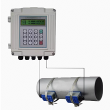 Wireless Clamp-on Ultrasonic Flow Meter Heat Meter With Remote Monitoring 4G WiFi Lora DN15-DN6000 thumbnail-1