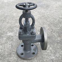 Marine Straight/right-angle Flange Cast Steel Globe Valves for Fresh Water, Lubricating Oil, Fuel Oil and Steam Pipelines, Gb/t584-2008 thumbnail-3