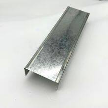 Galvanized U Channel Steel Track for Drywall Runner and Ceiling Support thumbnail-3