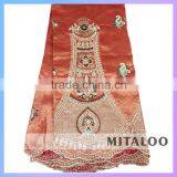 Mitaloo Embroidery George Fabric African George Wrapper Fabrics MGP0033 thumbnail-6