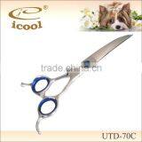 UTD-70C High Quality Japanese VG10 Stainless Steel Warped Blade Grooming Scissors