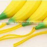 Novelty Silicone Portable Banana Coin Pencil Case Purse Bag Wallet Pouch Keyring thumbnail-3
