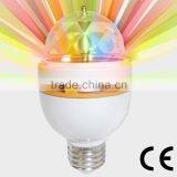 Hot Sale Crystal Magic Ball Rotating Diso Led Party Decoration Lights Bulb thumbnail-1
