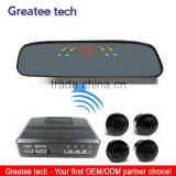 Car Mirror wireless Parking Sensor with Color LED Digital Display