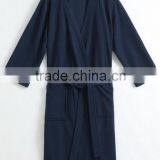 Lovers Kimono Waffle Sleepwear Bath Robe Femme Sexy Peignoir Women Dressing Gown Men Navy Long Bathrobe Thin Bridesmaid Robes thumbnail-5