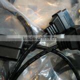 90 Degree J1962M to 2 J1962F Y Cable Right Angle Male to 2 Female Cable thumbnail-5