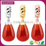 Custom Jewelry Red Agate Bracelet Charms And Beads