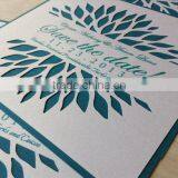 Laser Cutting Save the Date - Flower Save The Date for Wedding Invitation