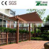 Beautiful WPC Pergola From China, Waterproof WPC Materials,, Anti-UV, With Steel Insert