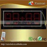 8"10" 12"16"18"20"24"inch Outdoor LED Petrol Gas Price Station /7 Segment Digits LEDTime Temperature Display Sign thumbnail-2