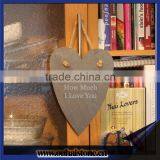 Hot-sale Natural Slate Stone Art Crafts Slate Decorative Memo Board thumbnail-3