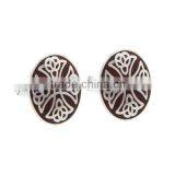 Fashion Jewelry Wholesale Wood Cufflinks for Men thumbnail-5