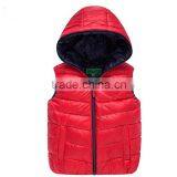 Custom Boys Hoody Sleeveless Padded Vest thumbnail-4