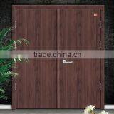 China 90 Mins Anti-fire Double Wooden Door With CE Certification thumbnail-2