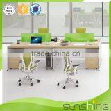 Top Quality Office Furniture/Customized Office Desk 4 Person Workstation Particle Board Workstation thumbnail-2
