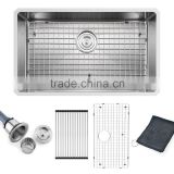cUPC Approved Handmade Stainless Steel Single Bowl Undermount Kitchen Sink For USA 3018A