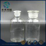 500ml Wide Mouth Pharmacential Reagent Glass Bottles With Glass Lid