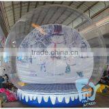 Supply Cheap Price Inflatable Snow Globe With Snow Blowing thumbnail-6