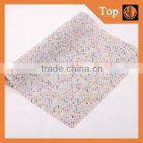 Rhinestone Mesh Ribbon Elastic Rhinestone Mesh thumbnail-5