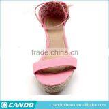 2016 Latest Product China Summer Wedge Sneakers Ladies Sandals thumbnail-2