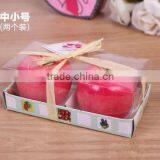 Wedding Decorative Fruit Shaped Art Candle