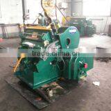 750mm Die Cutting and Creasing Machine for Paperboard , Packaging Carton Machine