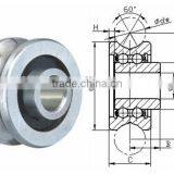 SG15 U Groove Track Roller Bearing 5X17X8MM Guide Bearing Guide Wheel Bearing U Groove Bearing thumbnail-5