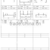 Aluminium Window Profile W868