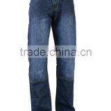 Faded Blue Kevlar Reinforced Motorcycle Pant for Casual Bike Riding thumbnail-2