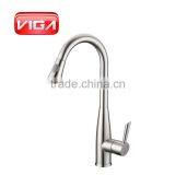 Good Quality Kitchen Mixer SS304 Spring Chrome Upc 61-9 Nsf Pull Down Kitchen Faucet thumbnail-5