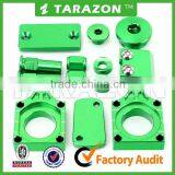 Motocross KAWASAKI KXF250 High Quality CNC Billet Aluminum Anodizing Green Bling Kits thumbnail-1