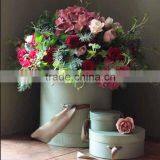 Custom Luxury Cardboard Paper Flower Box With Handle
