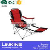 Red Folding Recliner Chair Arm Covers
