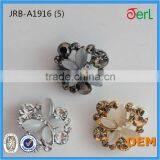 Hot! High Quality Unique Design Beautiful Crystal Rhinestone Button With Cat's Eye Stone for Decoration in Bulk