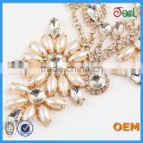 New Design! Rhinestone Memorial Crystal Personalized Ornaments for Wedding Dresses thumbnail-2