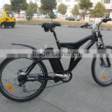 buy 26" full suspension 250W mountain electric bike in china